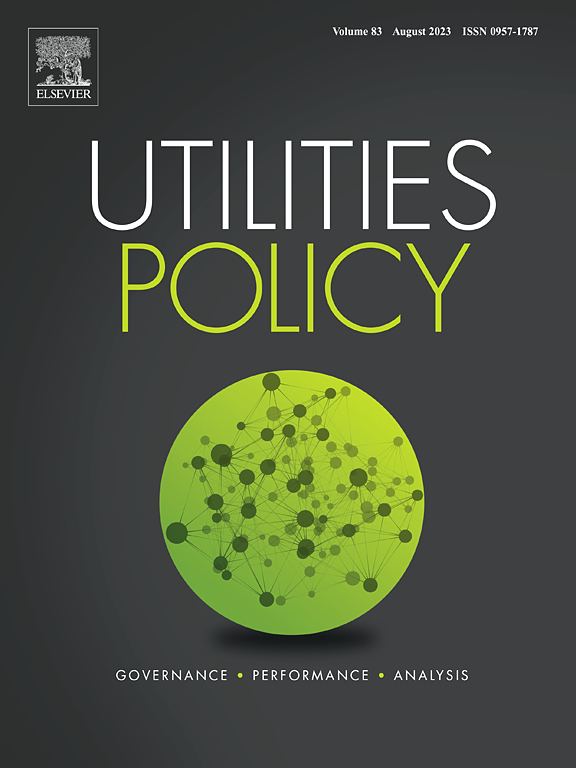 Go to journal home page - Utilities Policy